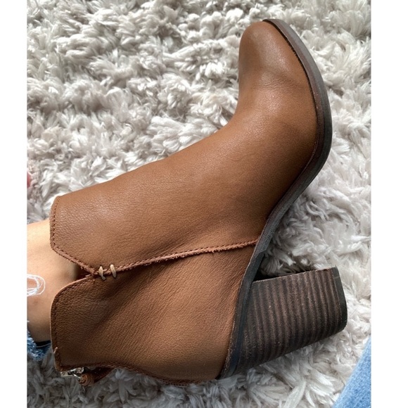 BP. Nordstrom brown real leather ankle boots 6.5 - Picture 7 of 7